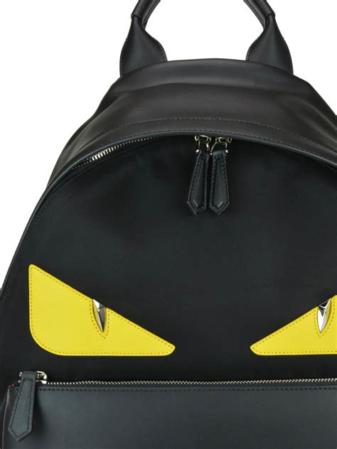 fendi backpacks eyes|Fendi bugs backpack.